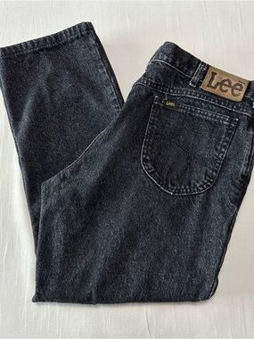 Vintage Lee Black Jeans 36x30